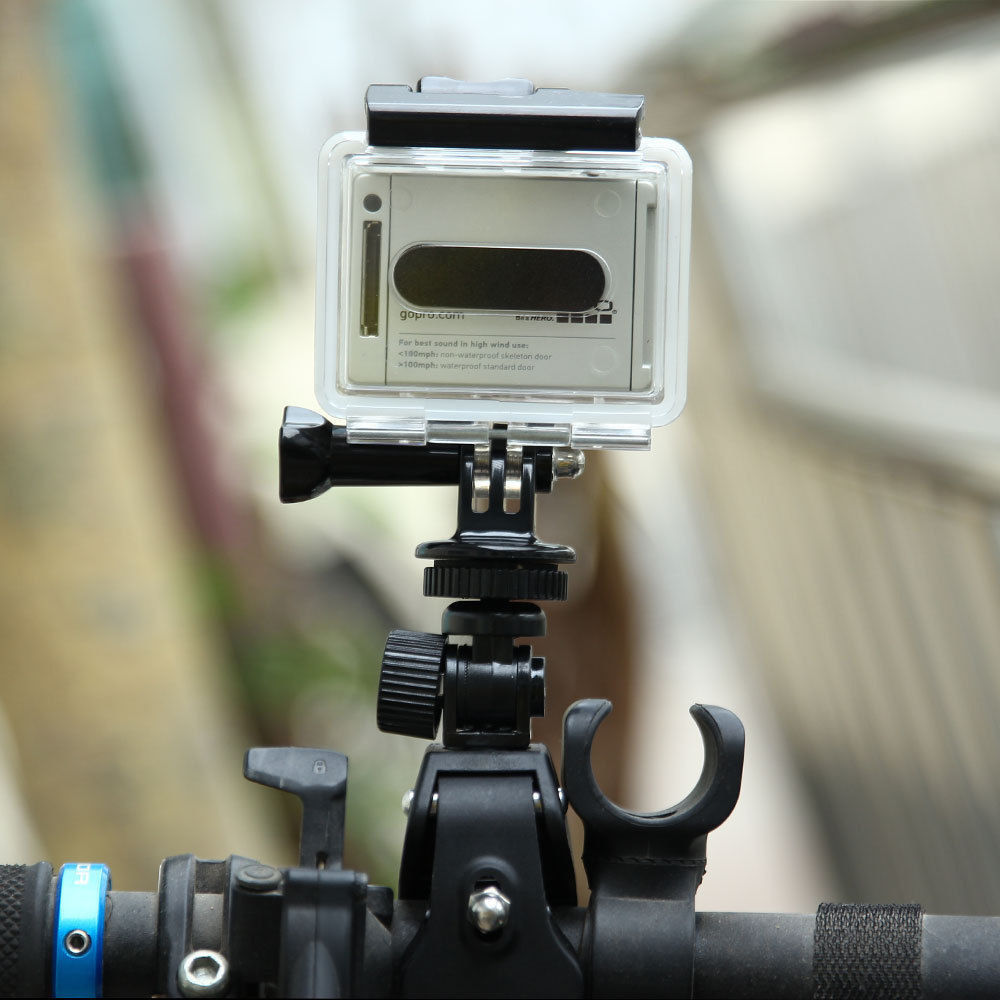 Крепление-зажим для GoPro на руль, велосипед и мотоцикл Handlebar Mount Clamp